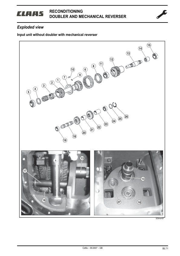 CLAAS Celtis Tractor Workshop Repair Manual - Image 11