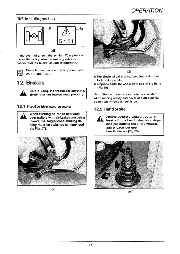 Fendt Farmer 307 308 309 310 311 312 Turbo Turbomatic Tractors Operation Manual - Image 7