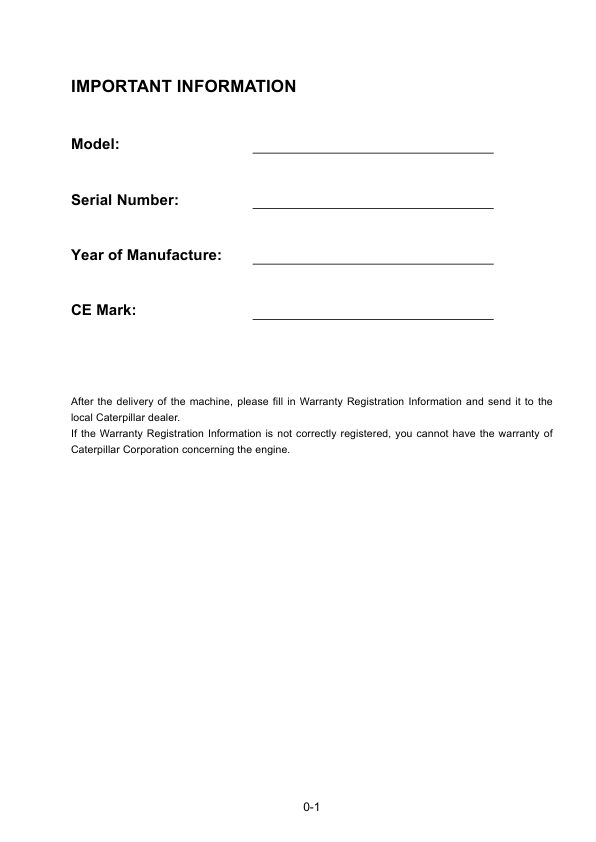 Furukawa HCR910DSIII Hydraulic Crawler Drill Operators Manual - Image 3