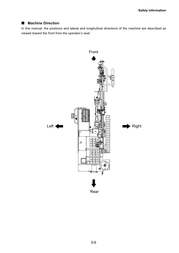 Furukawa HCR910DSIII Hydraulic Crawler Drill Operators Manual - Image 8