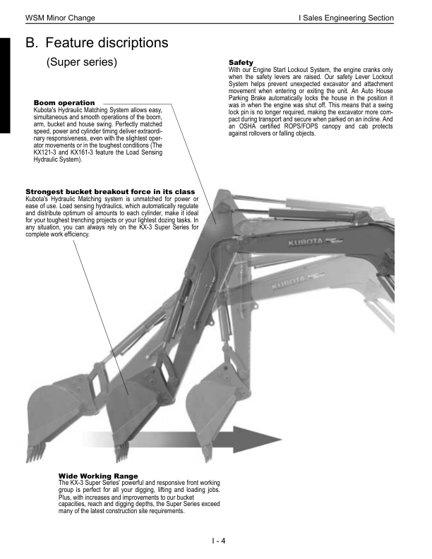 Kubota KX91 3 KX101 3 KX121 3 KX161 3 U35 3 U45 3 Excavator Service Manual - Image 7