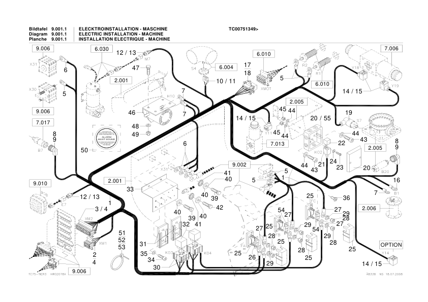 Terex TC75 Excavator Parts Catalog - Image 15