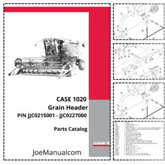 CASE 1020 Grain Header Parts Catalog