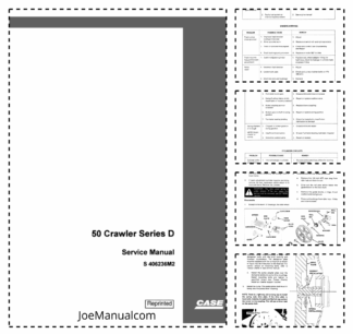 CASE 50 Crawler Series D Service Manual