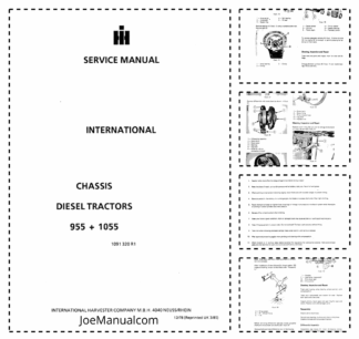 CASE 5100 5200 Series Tractors Service Manual