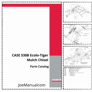 CASE 530B Ecolo-Tiger Mulch Chisel Parts Catalog