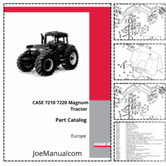 CASE 7210 7220 Magnum Tractor Parts Catalog EU