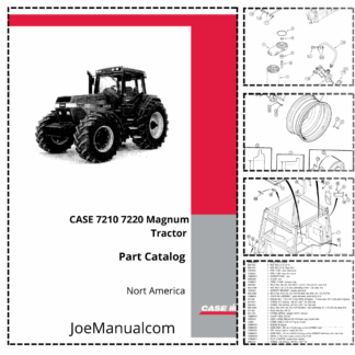 CASE 7210 7220 Magnum Tractor Parts Catalog NA