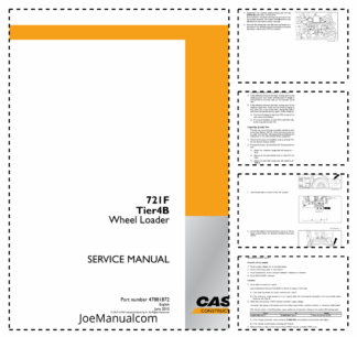 CASE 721F Tier 4B Wheel Loader Service Manual 47881872