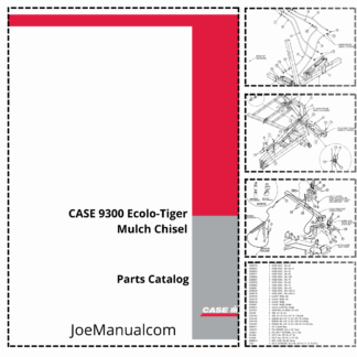 CASE 9300 Ecolo-Tiger Mulch Chisel Parts Catalog