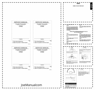 CASE CK62 Crawler Excavator Service Manual EN