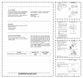 CASE CX45B CX50B Mini Excavator Service Manual 84526506A