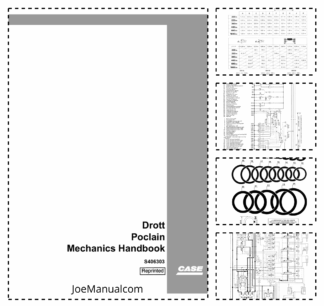 CASE Drott Poclain Excavator Mechanics Handbook