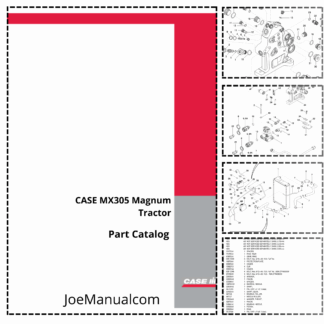 CASE MX305 Magnum Tractor Parts Catalog