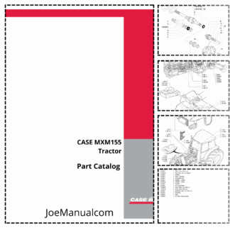 CASE MXM155 Tractor Parts Catalog