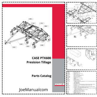 CASE PTX600 Presision Tillage Parts Catalog