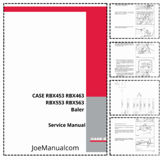 CASE RBX453 RBX463 RBX553 RBX563 Baler Service Manual