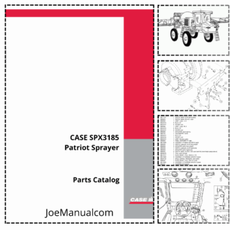 CASE SPX3185 Patriot Sprayer Parts Catalog