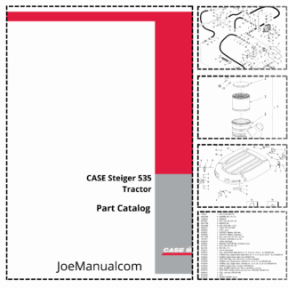 CASE Steiger 535 4WD Tractor Parts Catalog