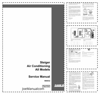 CASE Steiger Air Conditioning All Models Service Manual M00032