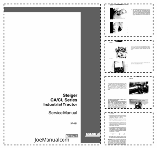 CASE Steiger CA CU Tractor Service Manual