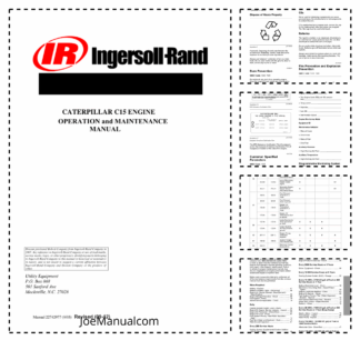 Caterpillar C15 Industrial Engine Operation and Maintenance Manual