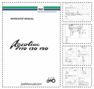 Deutz Fahr Agrotrac 110 130 150 Workshop Manual