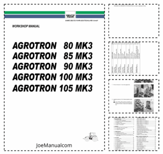 Deutz Fahr Agrotron 175 200 210 MK3 Workshop Manual