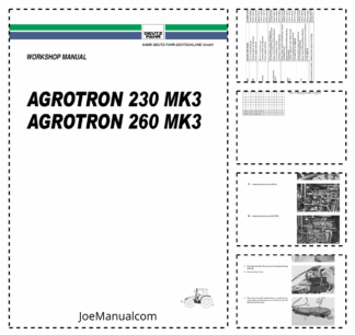 Deutz Fahr Agrotron 230 260 MK3 Workshop Manual