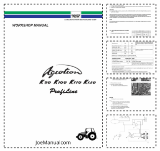 Deutz Fahr Agrotron K 90 100 110 120 Profiline Workshop Manual