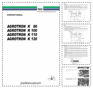 Deutz Fahr Agrotron K 90 100 110 120 Workshop Manual