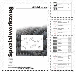 Fendt Speciaal Gereedschap Service Manual DE