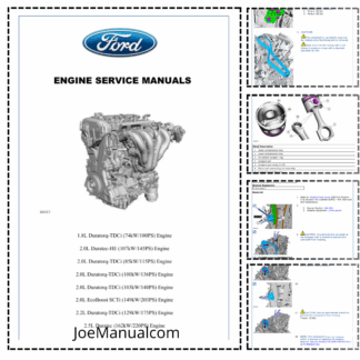 Ford EcoBoost Duratec Duratorq Engine Service Manual