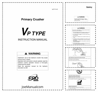 Furukawa VP Type Primary Crusher Instruction Manual v2