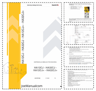 Haulotte HA12CJ HA32CJ HA12CJ PLUS HA32CJ PLUS Service Manual PL