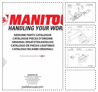 Manitou 647 Telehandler Operators Manual
