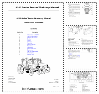 Massey Ferguson 4200 Series Tractor Workshop Manual