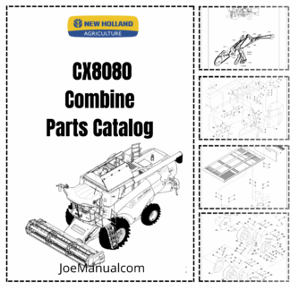New Holland CX8080 Combine Parts Catalog