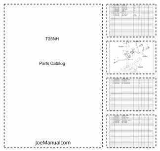 TYM T25 T25NH Tractor Parts Catalog