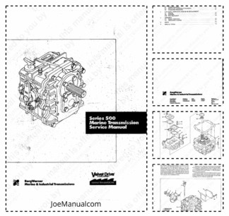 Velvet Drive 500 Marine Transmission Service Manual