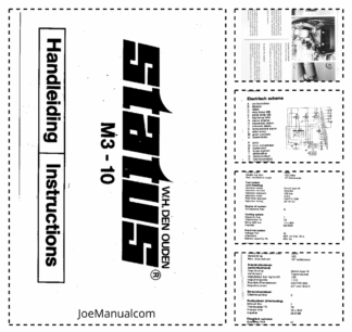Vetus M3 10 Marine Diesel Engine Operators Manual