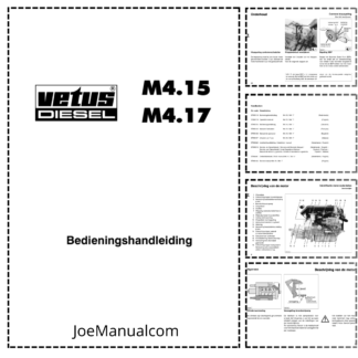 Vetus M4 15 M4 17 Marine Diesel Engine Operators Manual