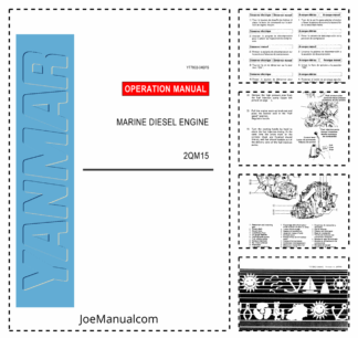 Yanmar 2QM15 Marine Diesel Engine Operation Manual