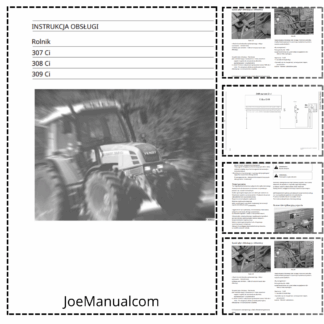 Fendt Farmer 307Ci 308Ci 309Ci Tractor Operator Manual PL