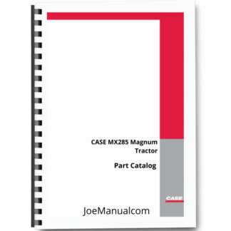 CASE MX285 Magnum Tractor Parts Catalog Europe Printed Book