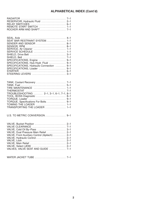 Bobcat 853 853H Skidsteer Service Manual 5084 5097 5102 5128 5101 5123 - Image 6