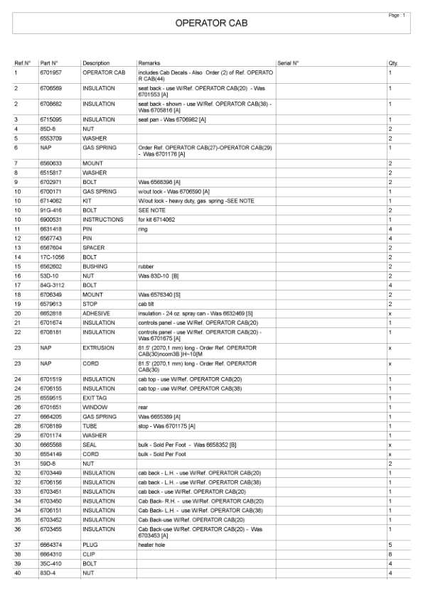 Bobcat 853 Skidsteer Parts Catalog 5084 5097 - Image 16
