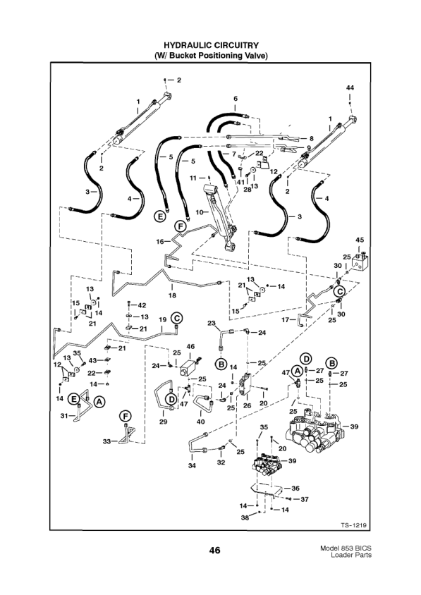 Bobcat 853 Skidsteer Parts Catalog 5128 5084 5097 - Image 16