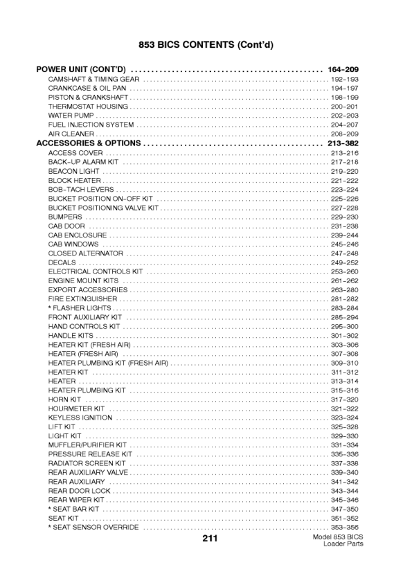 Bobcat 853 Skidsteer Parts Catalog 5128 5084 5097 - Image 11