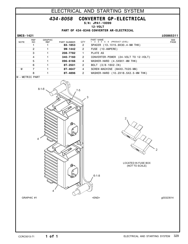 CAT 140K Motor Grader Parts Manual JPA1-UP - Image 15